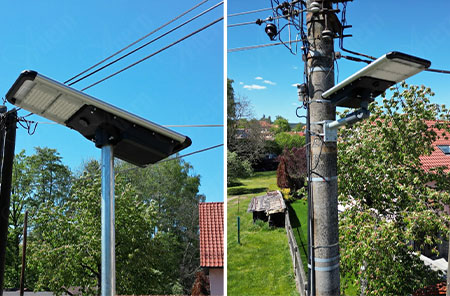 all in one solar street lights