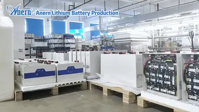 Anern Lithium Battery Production