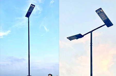 70sets Residential Area Solar Street Light Project in USA