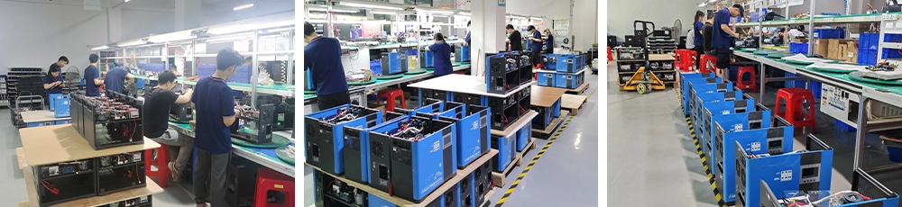 The Production of All-in-one Lithium Battery Solar Storage System