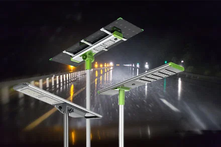 All in One Solar Street Lights: Assisting Urban Energy Efficiency